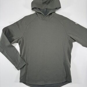 KUHL Influx‎ Hoody Sweatshirt Mens Large Moss Stone Green Soft Smooth